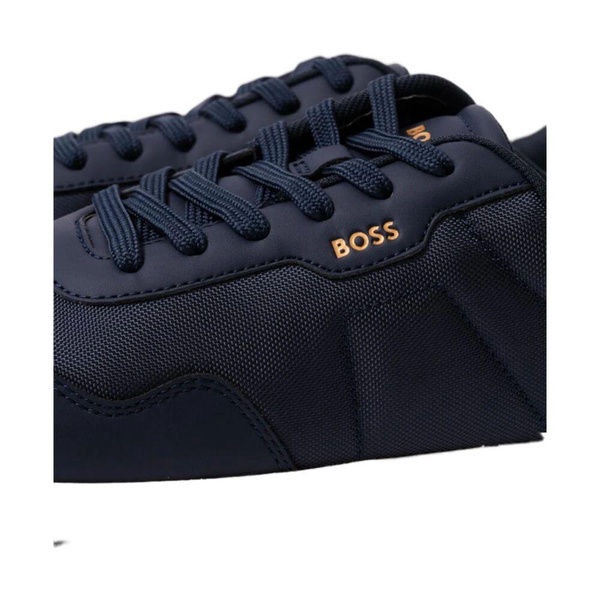 Titanium Runner Sneakers with Rubber Sole
