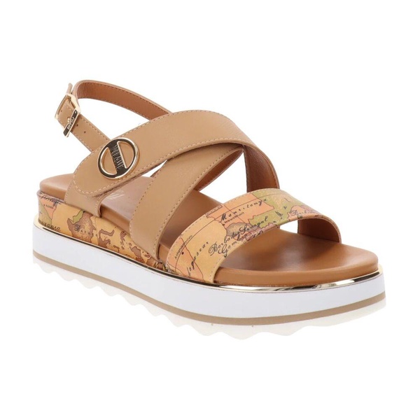 Faux Leather Women's Sandals