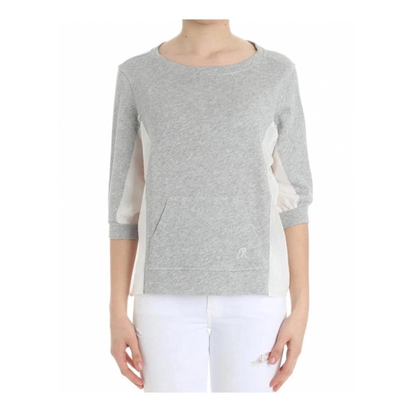 Cotton Sweatshirt with Kangaroo Pocket