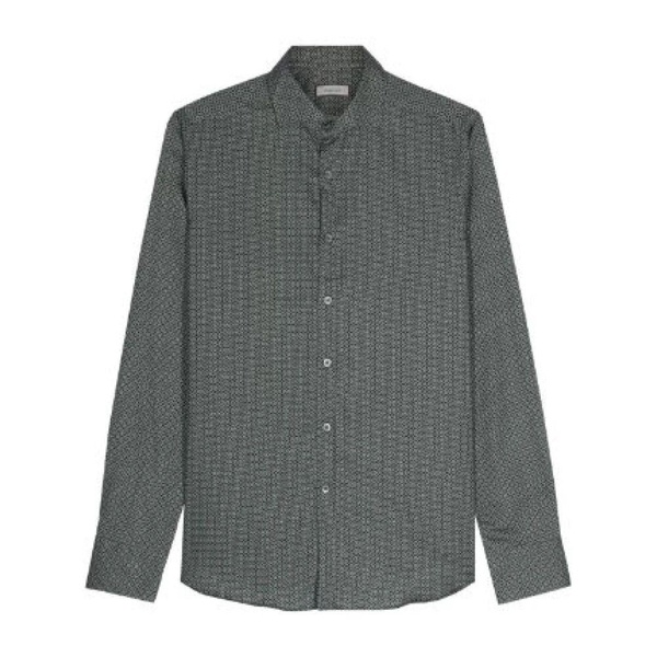 Geometric Print Casual Shirt