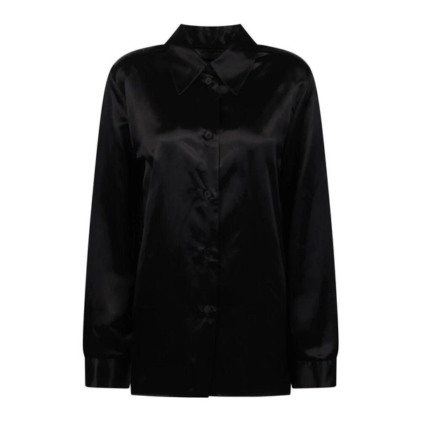 Satin Box-Pressed Shirt