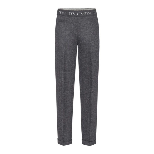Slim-Fit Dark Grey Kim Trousers