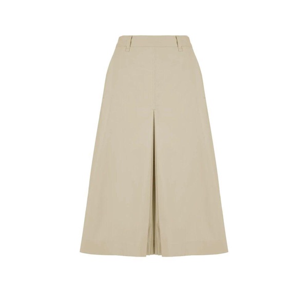 High Waisted Midi Skirt