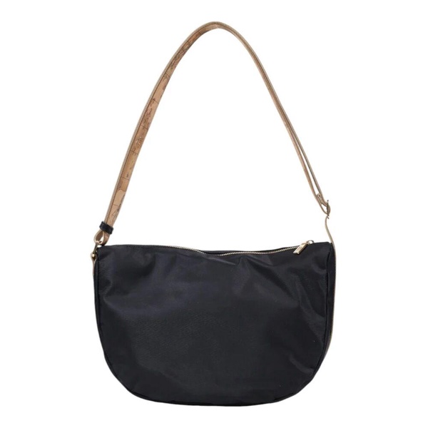 Chic Zip Fastening Bag with Pockets