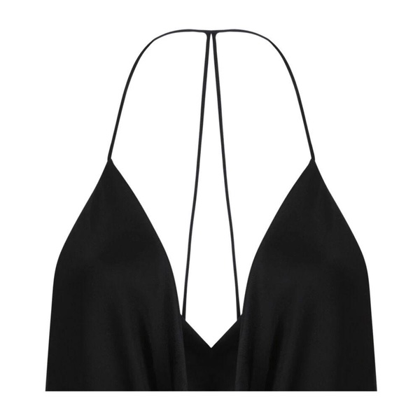 Fluid Knitted Viscose Stretch Jersey Top