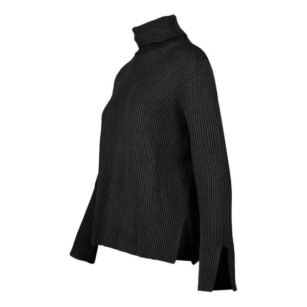 Ribbed Wool Turtleneck Winter Essential