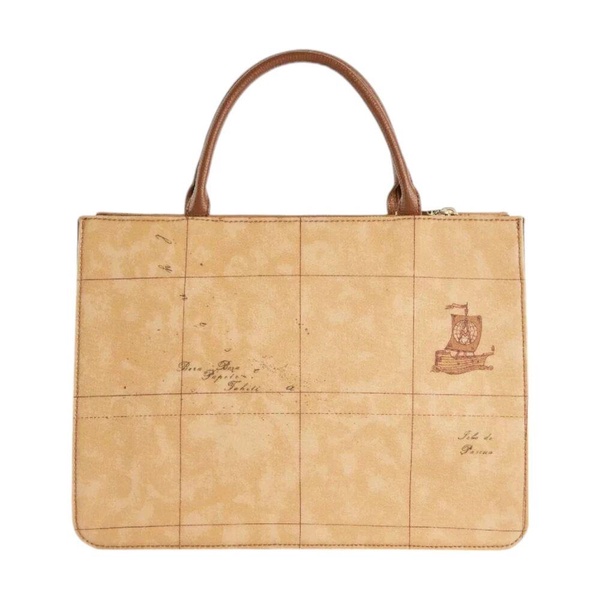 3D Geo Handbag with Removable Shoulder Strap
