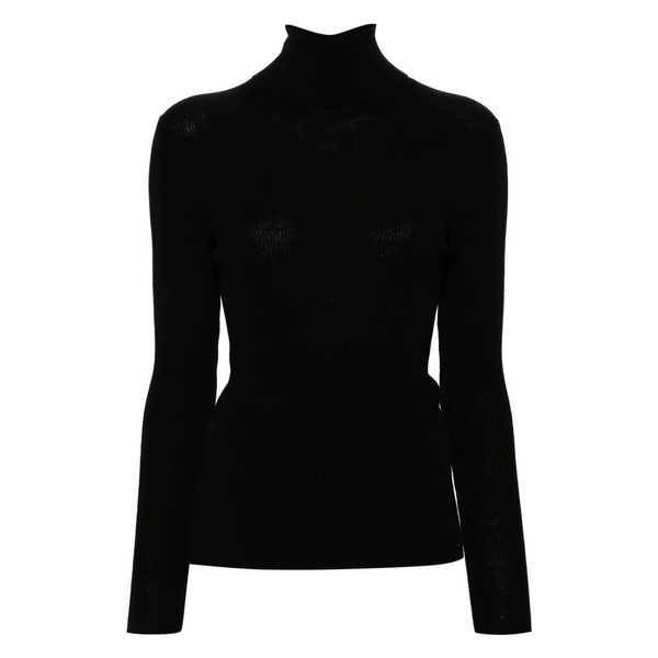Black Knit Top
