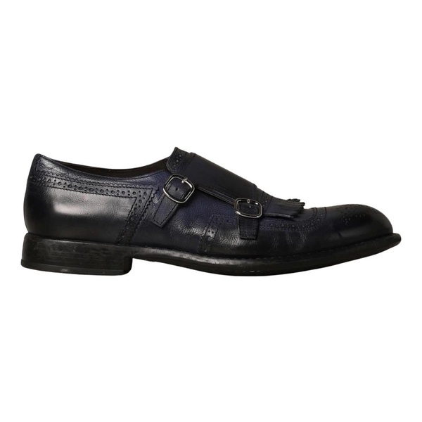 Handcrafted Double Buckle Shoes