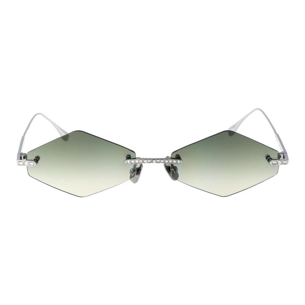 Crystal Nest Triangle Sunglasses