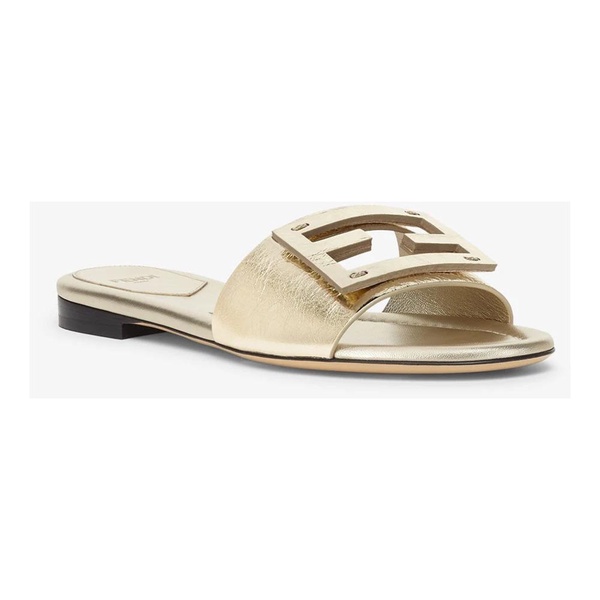Baguette Leather Gold