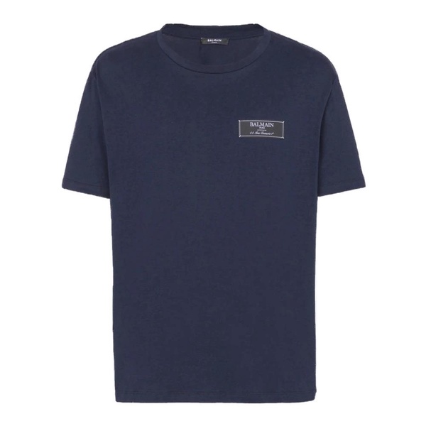 Round Neck Ribbed Trim T-shirt