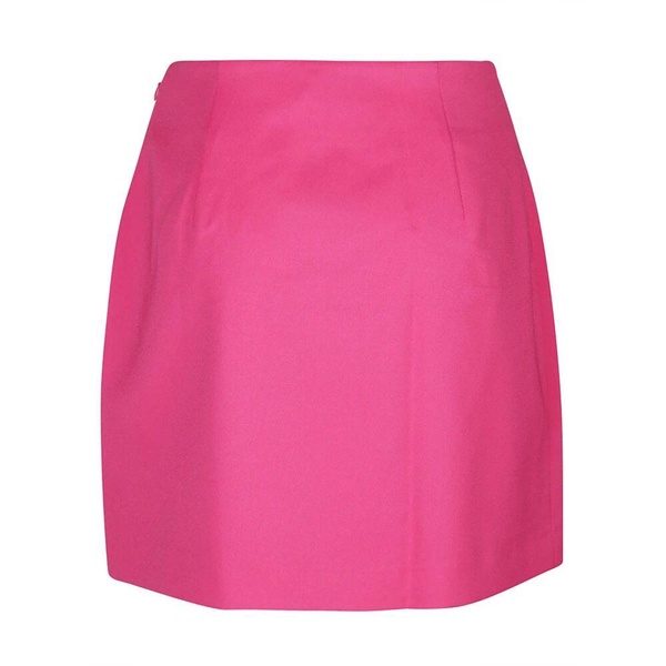 Fuchsia Split Mini Skirt