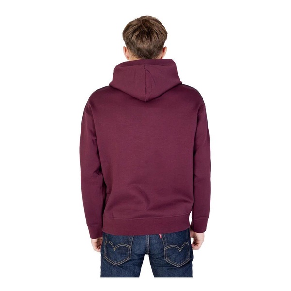 Bordeaux Print Hooded Sweatshirt