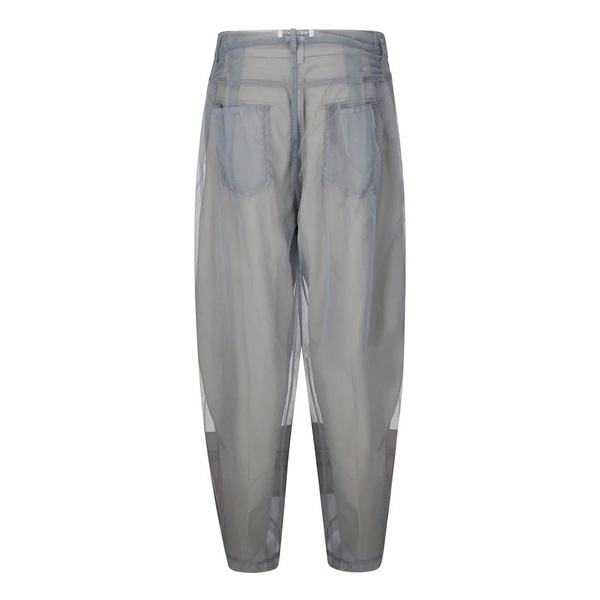 Wool and Tulle Double Pants
