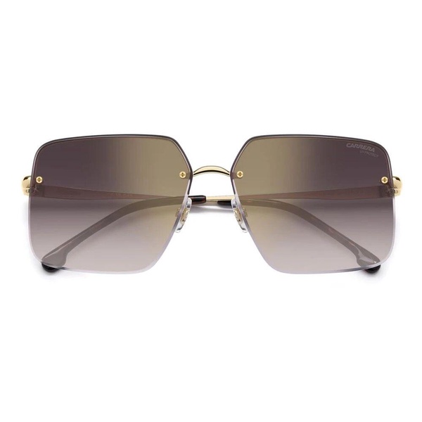 Gold Mirror Sunglasses in Burgundy