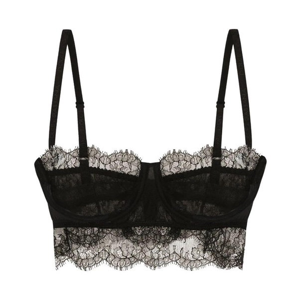 Black Lace Bralette Sweetheart Neckline