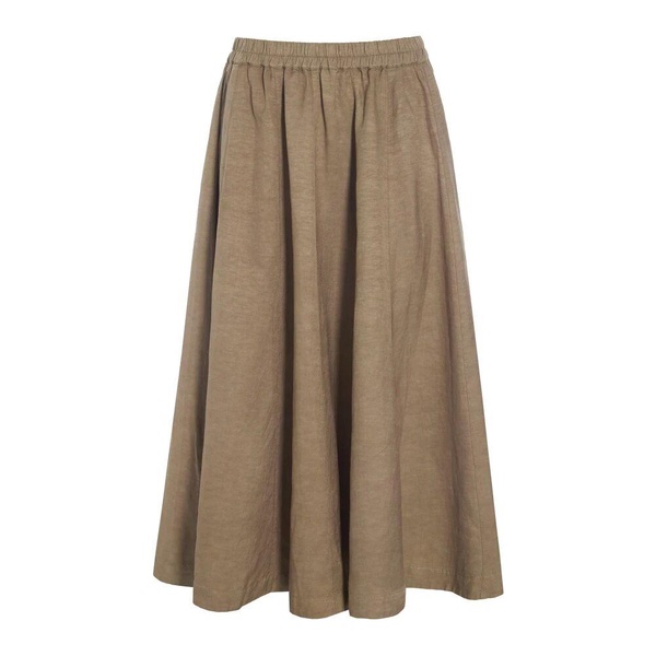 Flowy Nutmeg Skirt Kumamoto Model