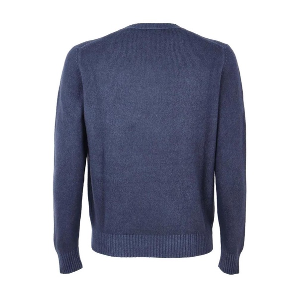 ROUND NECK KNITWEAR CASHMERE DYED