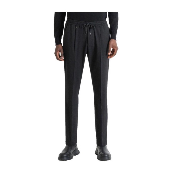 Elegant Black Straight Leg Pants