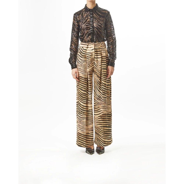 Animalier Wide Leg Pants