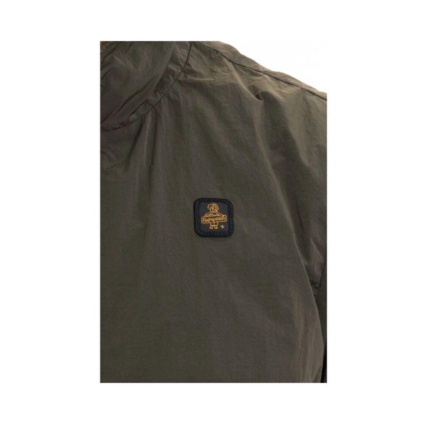 Green Summer Jacket with Zipper