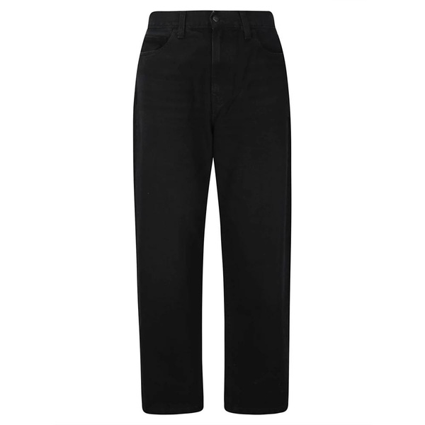 Wide-leg Five-Pocket Jeans with Logo