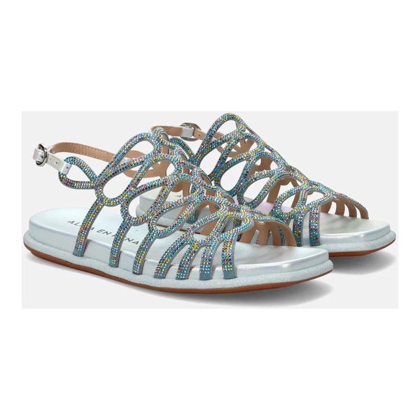 Clear Blue Sandals Sophisticated Comfortable