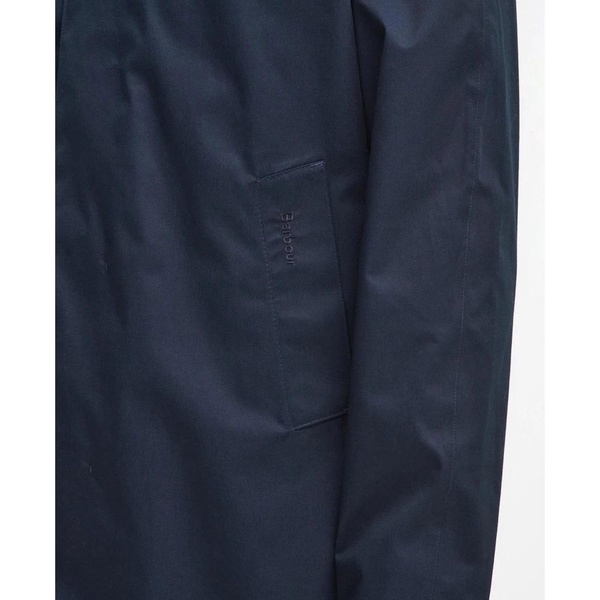 Waterproof Jacket in Navy & Blue Tartan