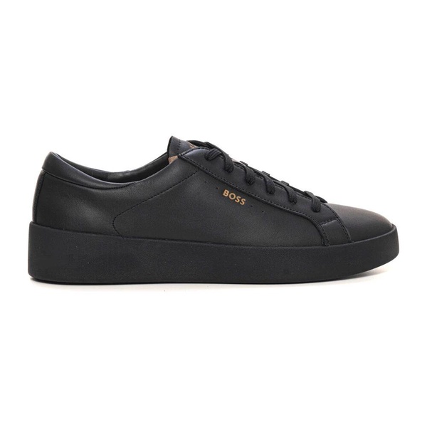 Leather Sneakers with Laces
