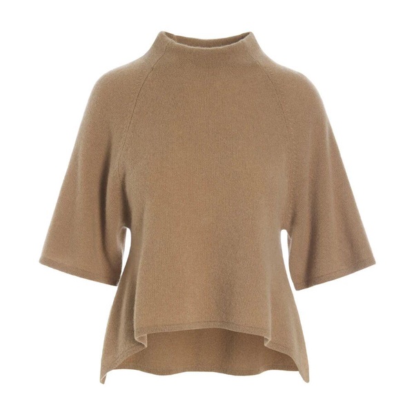 Cloud Cashmere High Neck Blouse