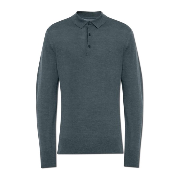 Wool Sweater with Collar