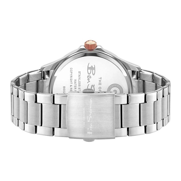 Grey Stainless Steel Analog Watch
