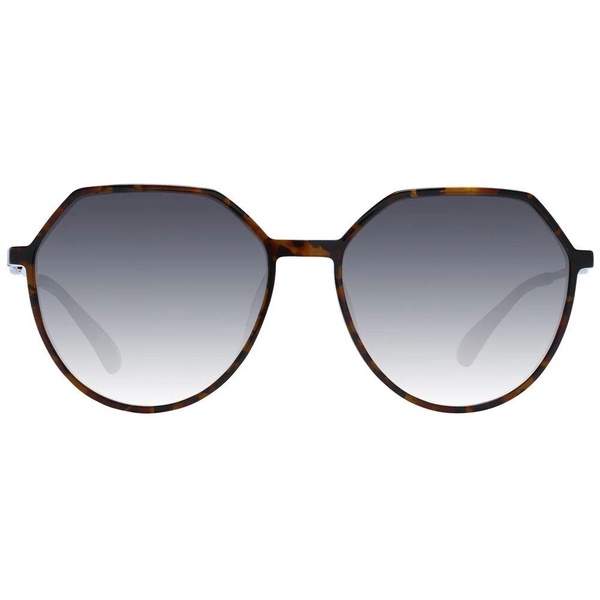 Brown Women Sunglasses Round Gradient
