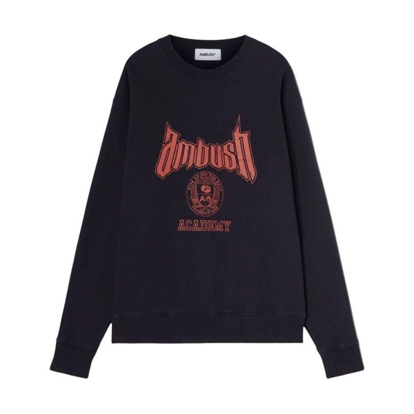 Blue Cotton-Blend Sweatshirt