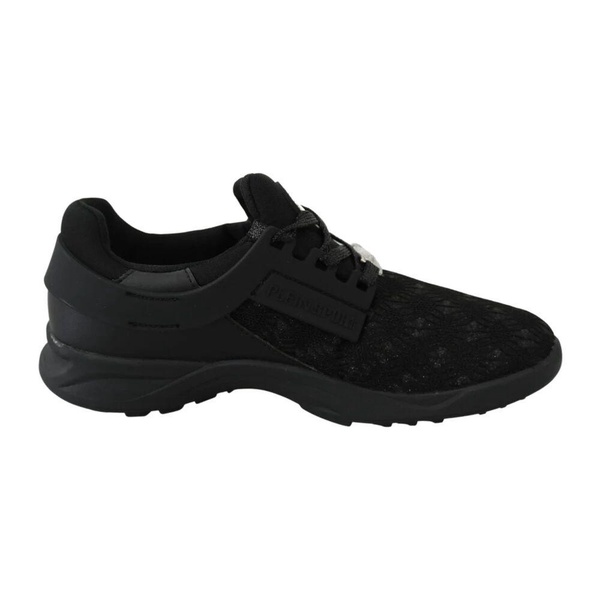 Black Polyester Runner Beth Sport Sneakers