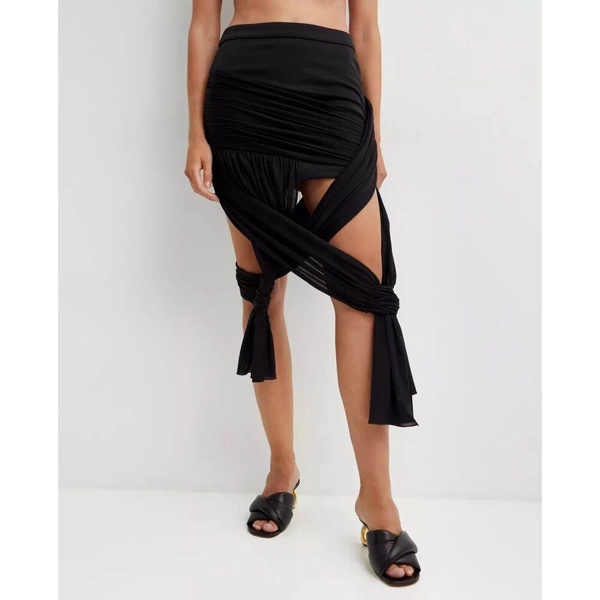 Mini Skirt with Drapings