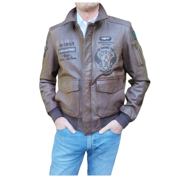 Leather Pilot Jacket