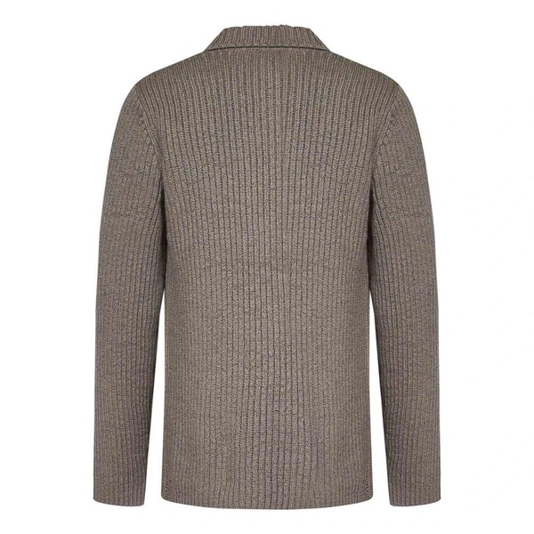 Grey Jackets with Rever Collar