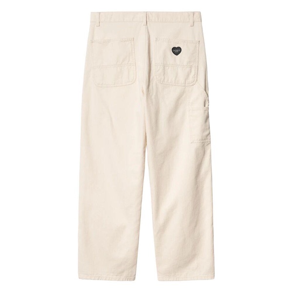 Cotton Pants with Button Closure