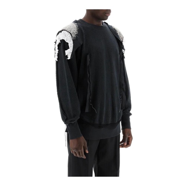 inside-out sweatshirt