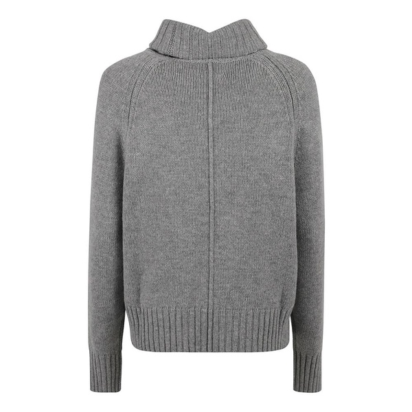 Roll Neck Wool-Cashmere Sweatshirt