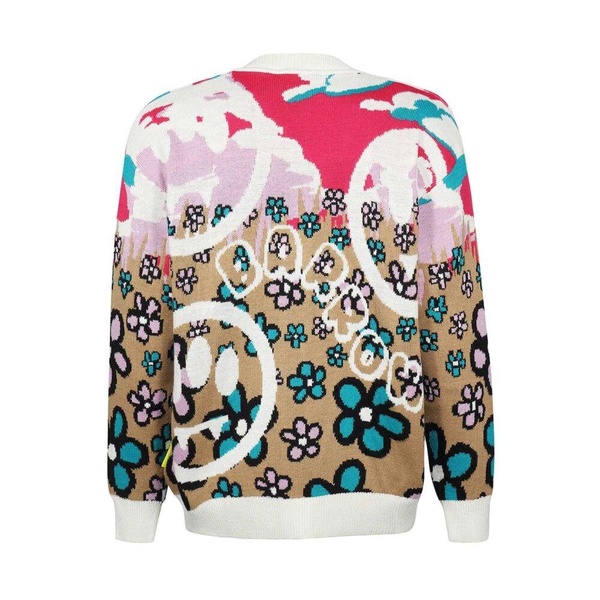 Patterned Knit Cardigan