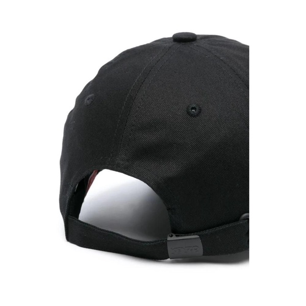 Black Logo Embroidery Cap