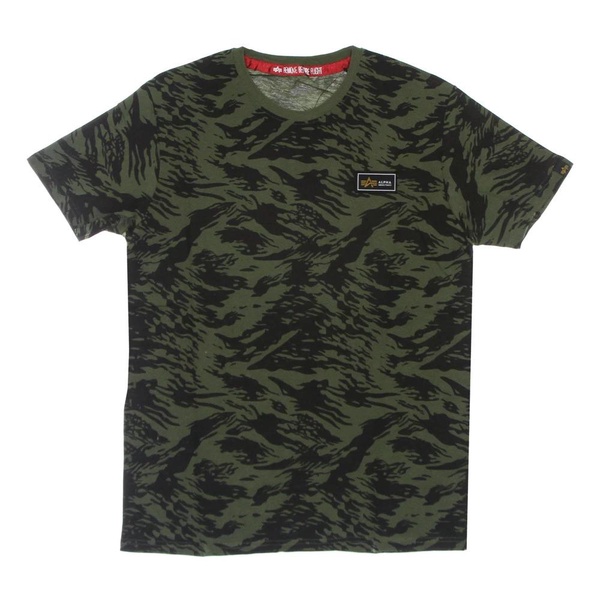 Camo Brushstroke Green Tactical Tee