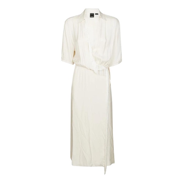 Wrap Viscose Twill Dress