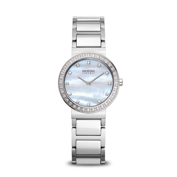 Women's Watch Ceramic 29 mm Bracelet Stainless Steel, Ceramic 10729-704