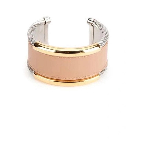 Bicolor Lady Bracelet with Logo Detail