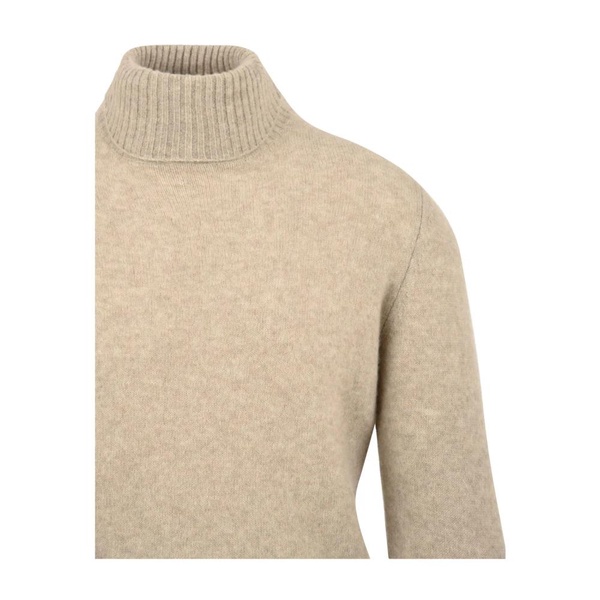 Beige Turtleneck for Men