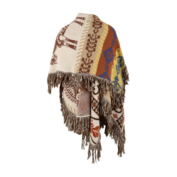 MultiColour Poncho Jacket